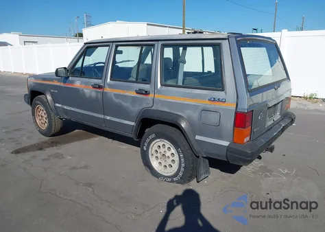 1991 Jeep Cherokee Sport from USA, damaged, VIN 1J4FJ88S0ML512707